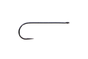 fly fishing hook on white background