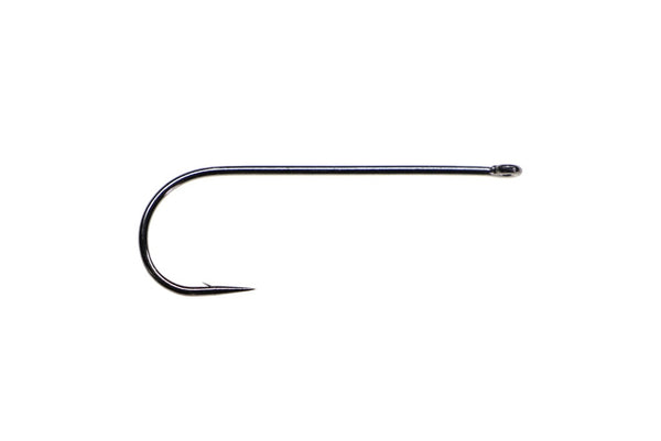 fly fishing hook on white background