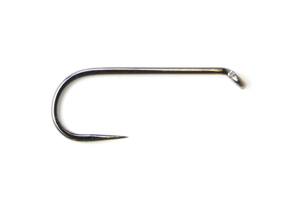 fly fishing hook on white background