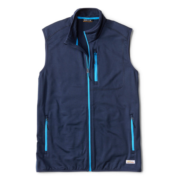 dark blue gilet