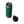 Load image into Gallery viewer, Green YETI water bottle with black lid on a white background

