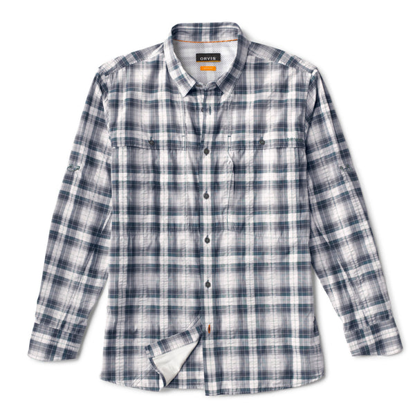 product image of black and white checkered shirt
