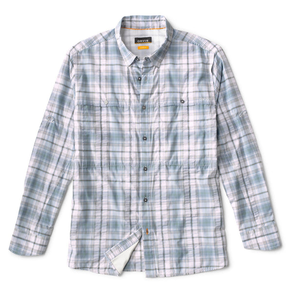 green and white checkered shirt for men