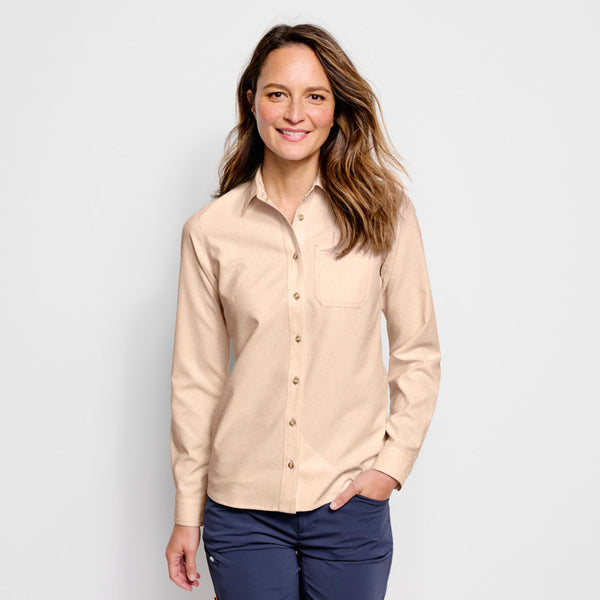 Women's Long-Sleeved Tech Chambray Work Shirt