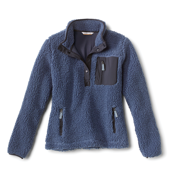 Mad River Sherpa Quarter Snap Quarter Zip Sweater Orvis UK