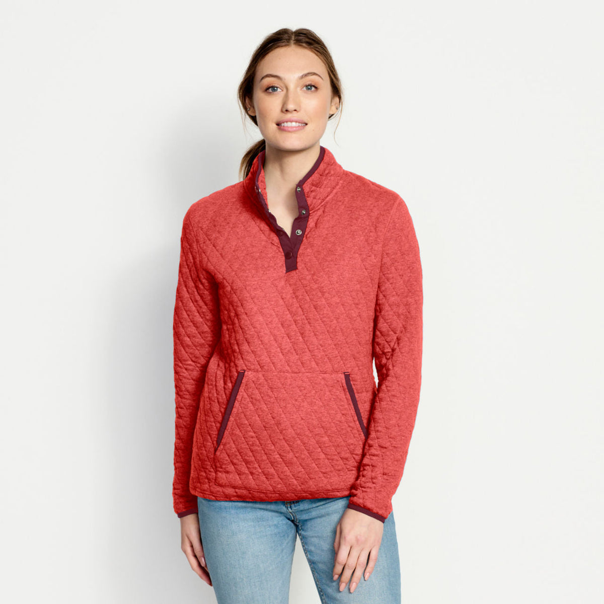 Orvis womens quilted sweatshirt Clearance