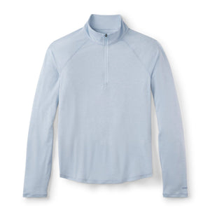 light blue hal zipped sweater on white background