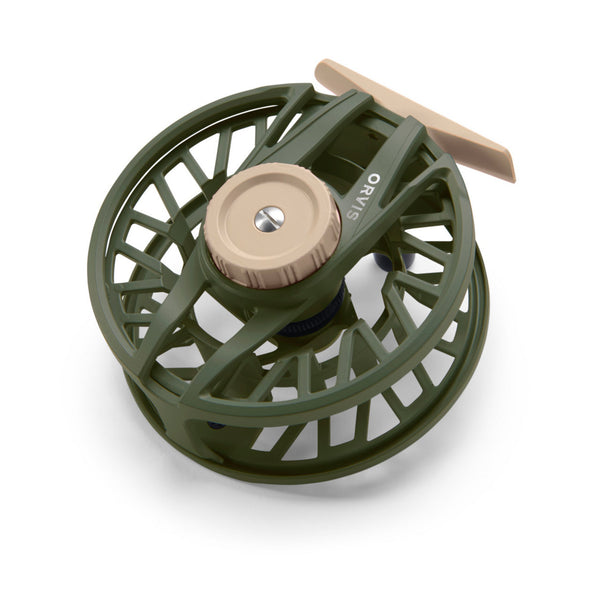 dark green reel spool