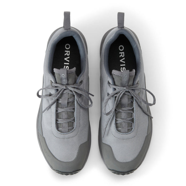 grey wading boots