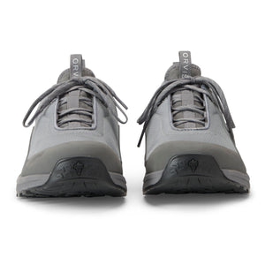 Front of Orvis wading boots