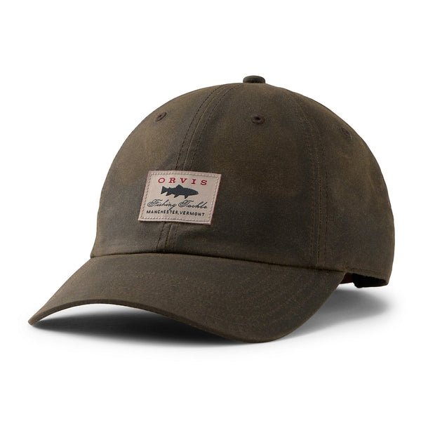 Vintage Waxed-Cotton Ball Cap