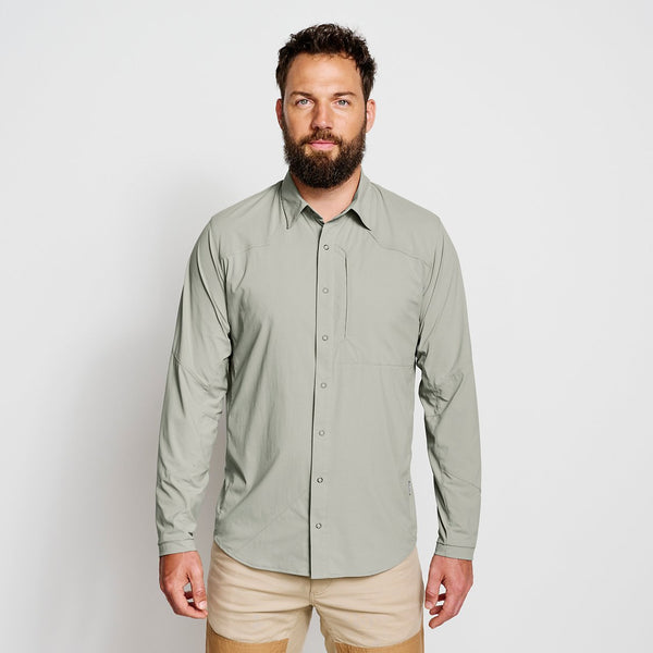 mean wearing light green shirt in front of white background