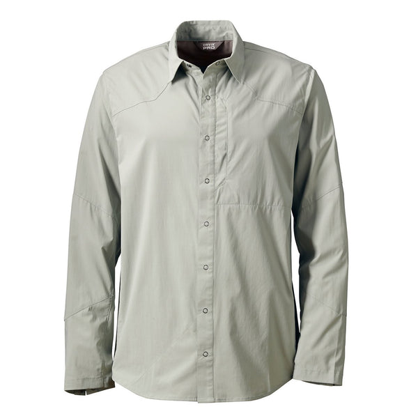 light beige shirt on white background