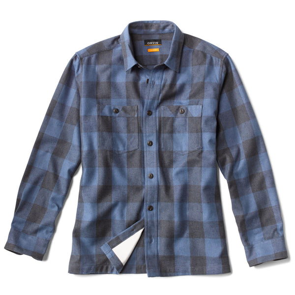 Hemp Recycled-Poly Shirt Jacket