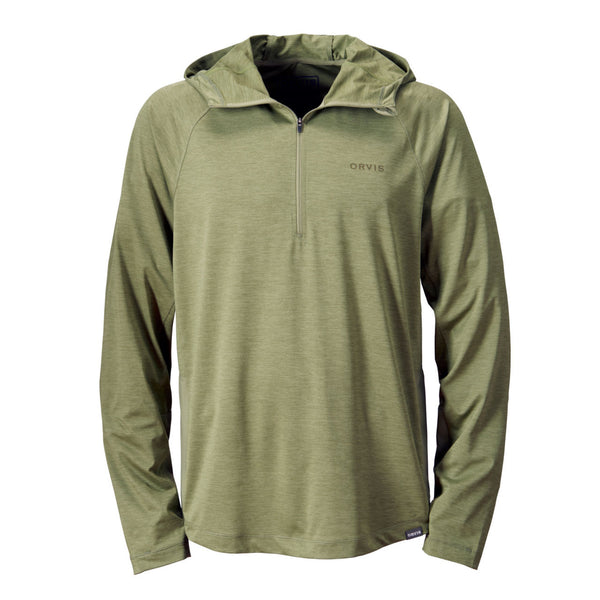 dark green long sleeved t-shirt from Orvis