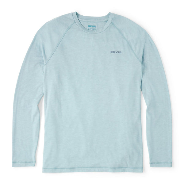 light blue jumper with Orvis logo