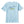 Load image into Gallery viewer, Light blue t-shirt for men with dark blue fish on front
