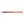 Load image into Gallery viewer, Orange fly fishing rod with black handle on a white background
