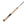 Load image into Gallery viewer, Fly fishing rod with cork handle on a white background
