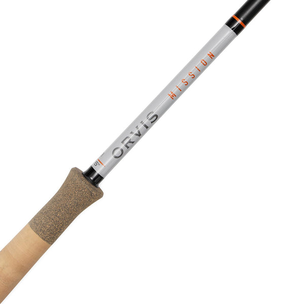 Orvis fly fishing rod on a white background