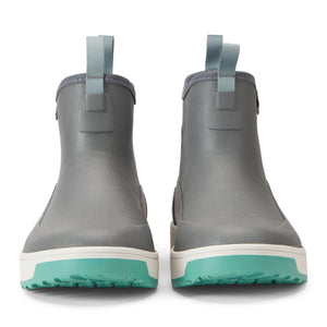 grey wading boots