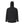 Load image into Gallery viewer, black jacket with hood on white background
