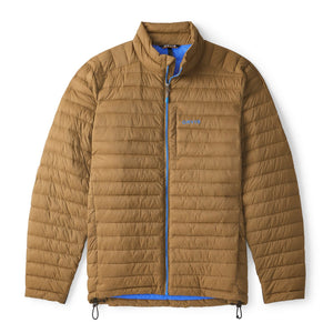 beige winter jacket from Orvis on white background
