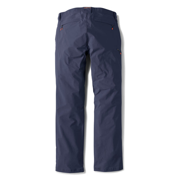 backside dark blue trousers for men