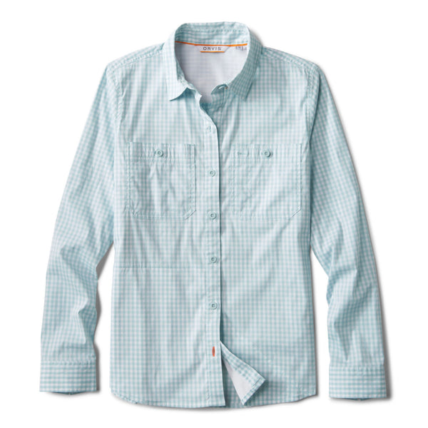 light blue checkered shirt