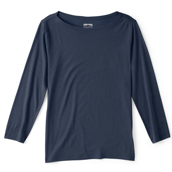 Outbound Merino 3/4-Sleeve Boatneck Tee
