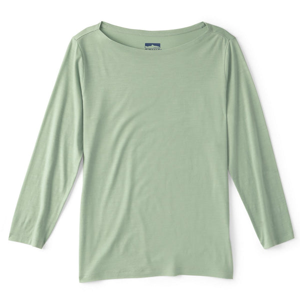 Outbound Merino 3/4-Sleeve Boatneck Tee