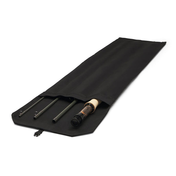 fly rod packed in pack