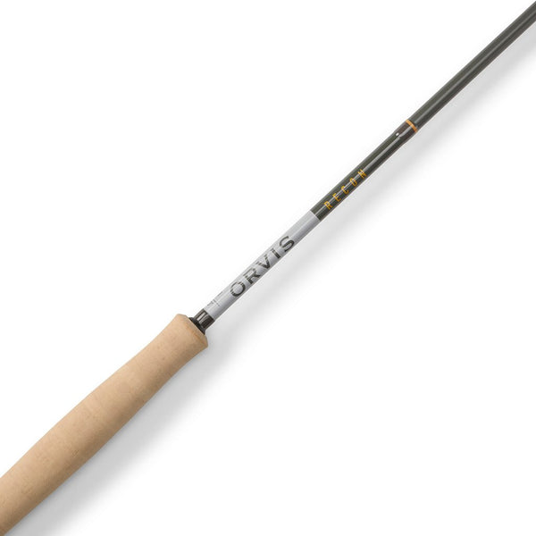 Recon fly rod on white background