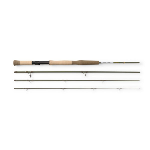 fly rod in four pieces