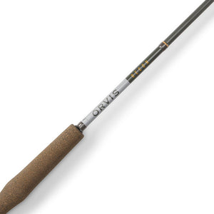 Recon fly fishing rod on white background