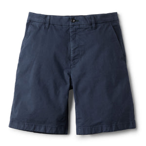 front of dark blue shorts for men