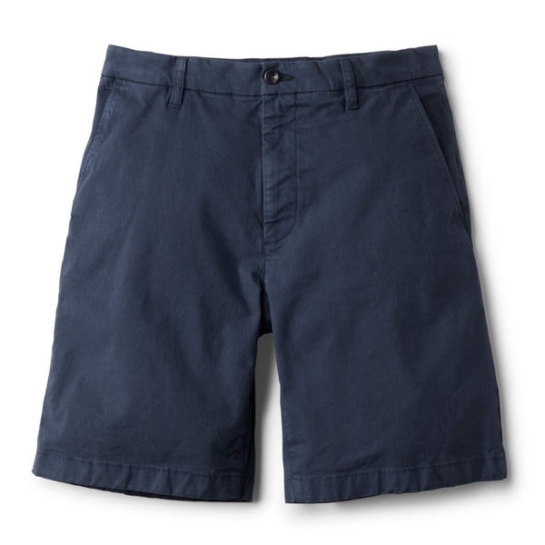 front of dark blue shorts for men