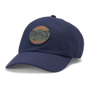 dark blue fishing cap from Orvis