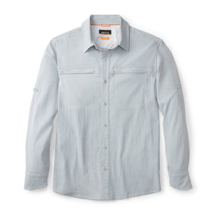 light blue shirt on white backrgound