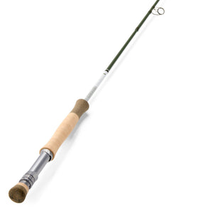 Orvis fly fishing rod handle close up
