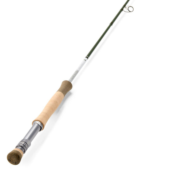 Orvis fly fishing rod handle close up