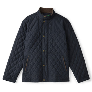 blue jacket from Orvis on white background