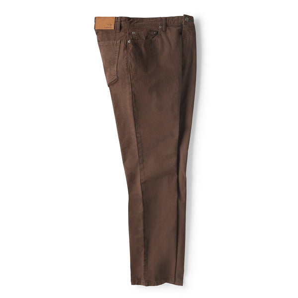 Brown pants on a white background