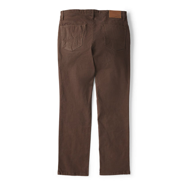 Brown pants on a white background