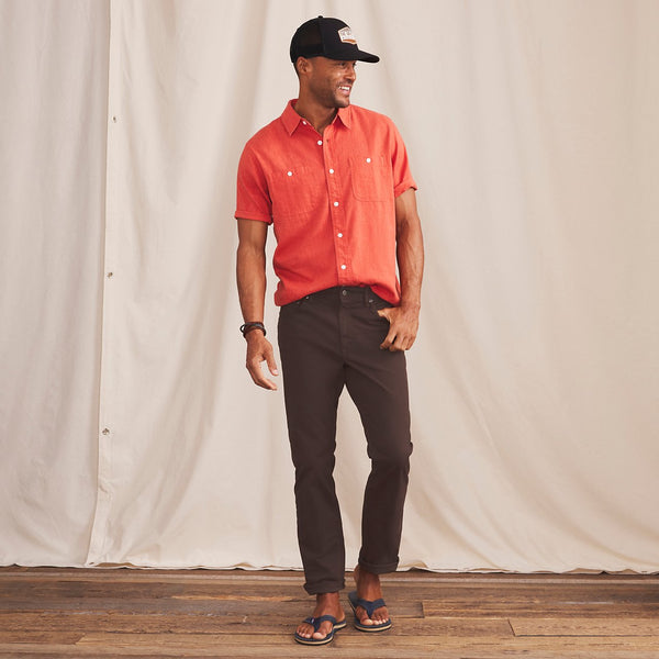 1856 Stretch Twill 5-Pocket Trousers