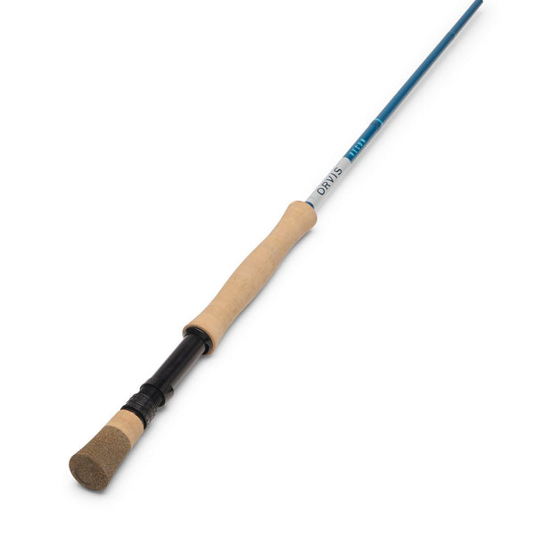 Recon fly rod on white background