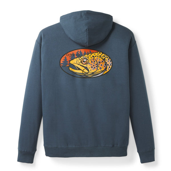 Brown Trout Graphic Hoodie