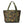 Load image into Gallery viewer, Camouflage tote bag with green handle on a white background
