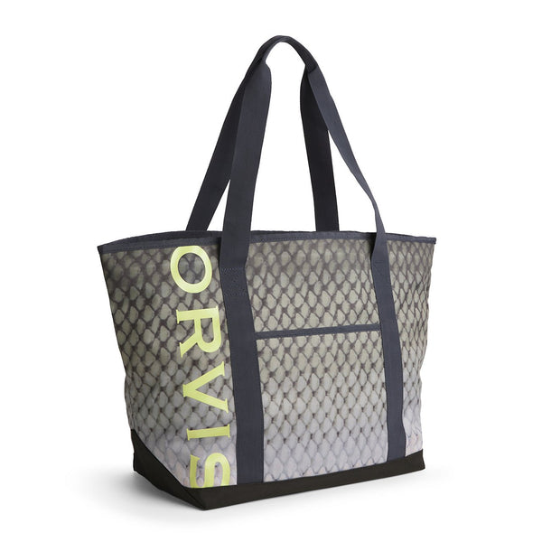 Front side view of Orvis fishing pack on white background