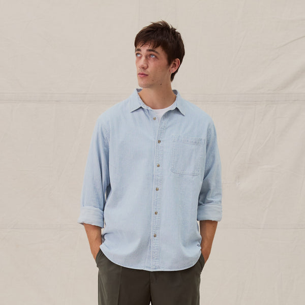 Fera Striped Denim Shirt